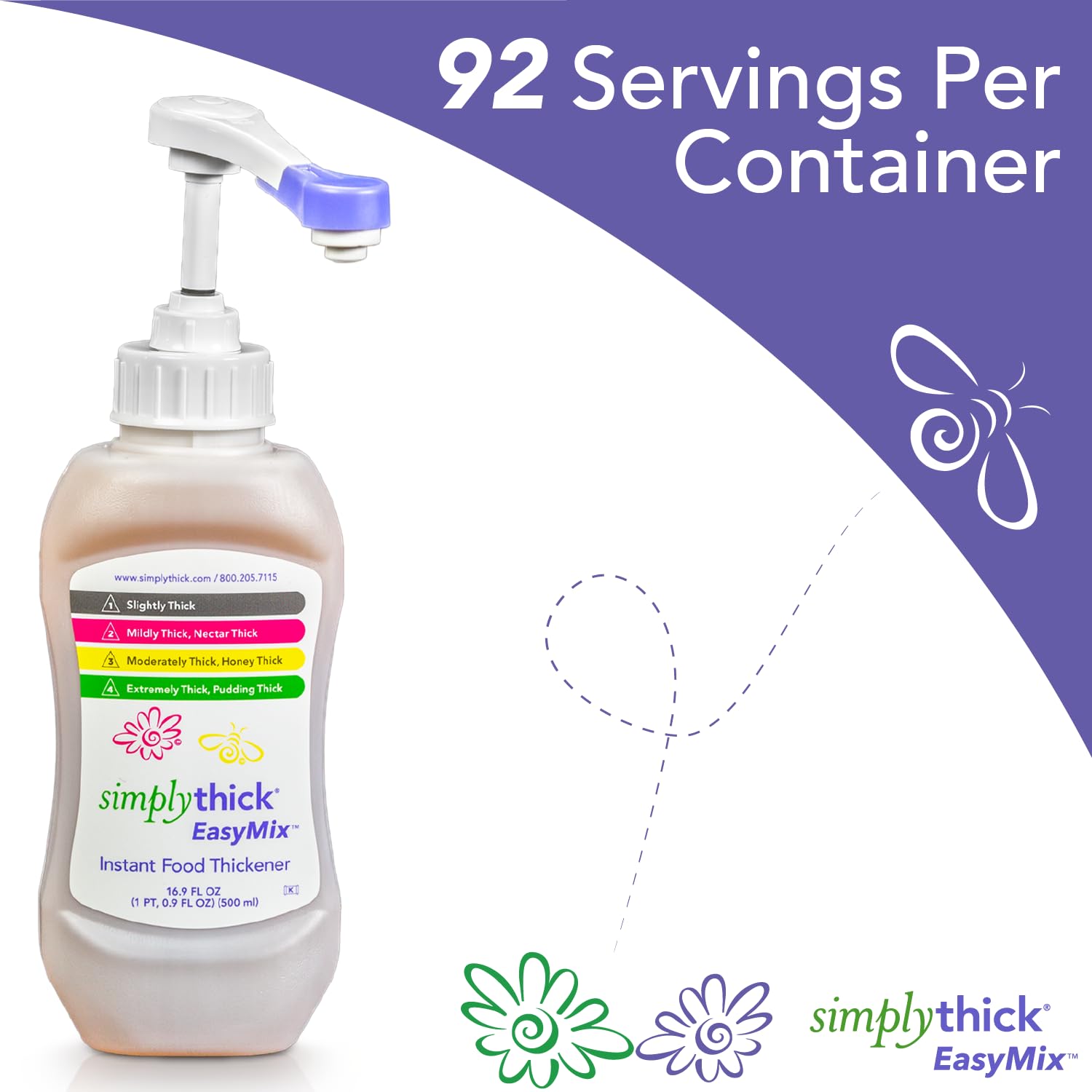 SimplyThick EasyMix Thickener Dysphagia | Quick Thickening

