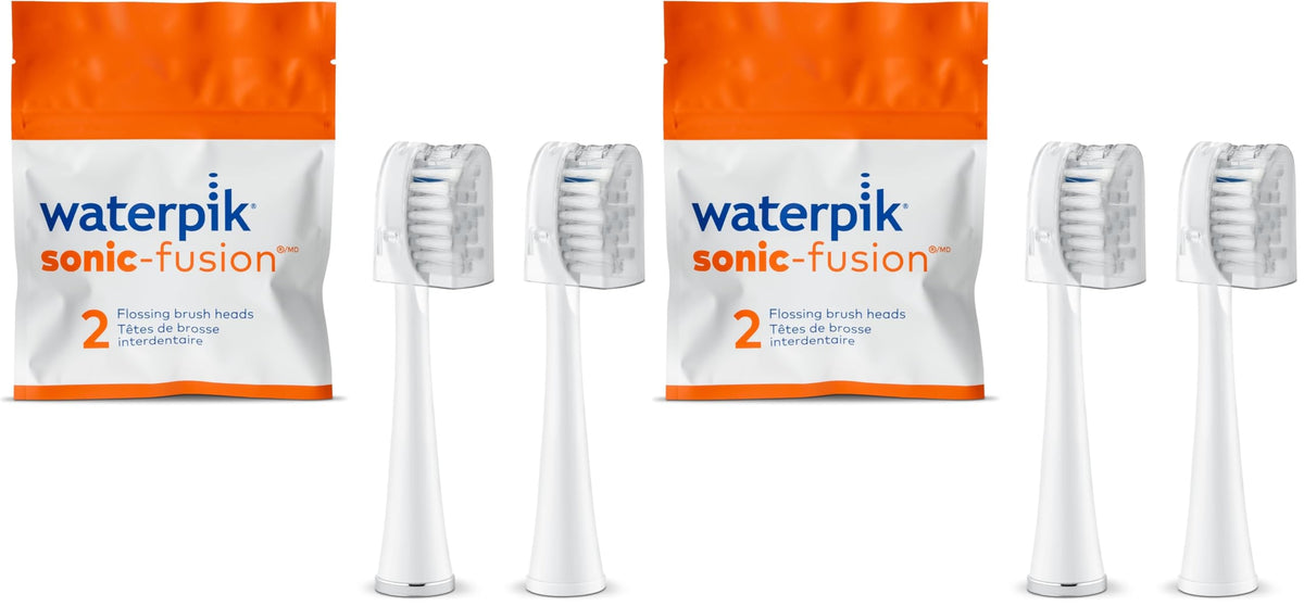 Waterpik Replacement Brush Heads for Sonic-Fusion SFFB-2EW