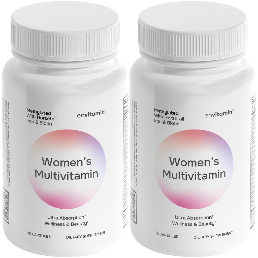 envitamin Women's Methylated Multivitamin Multimineral with Horsetail and Methylfolate