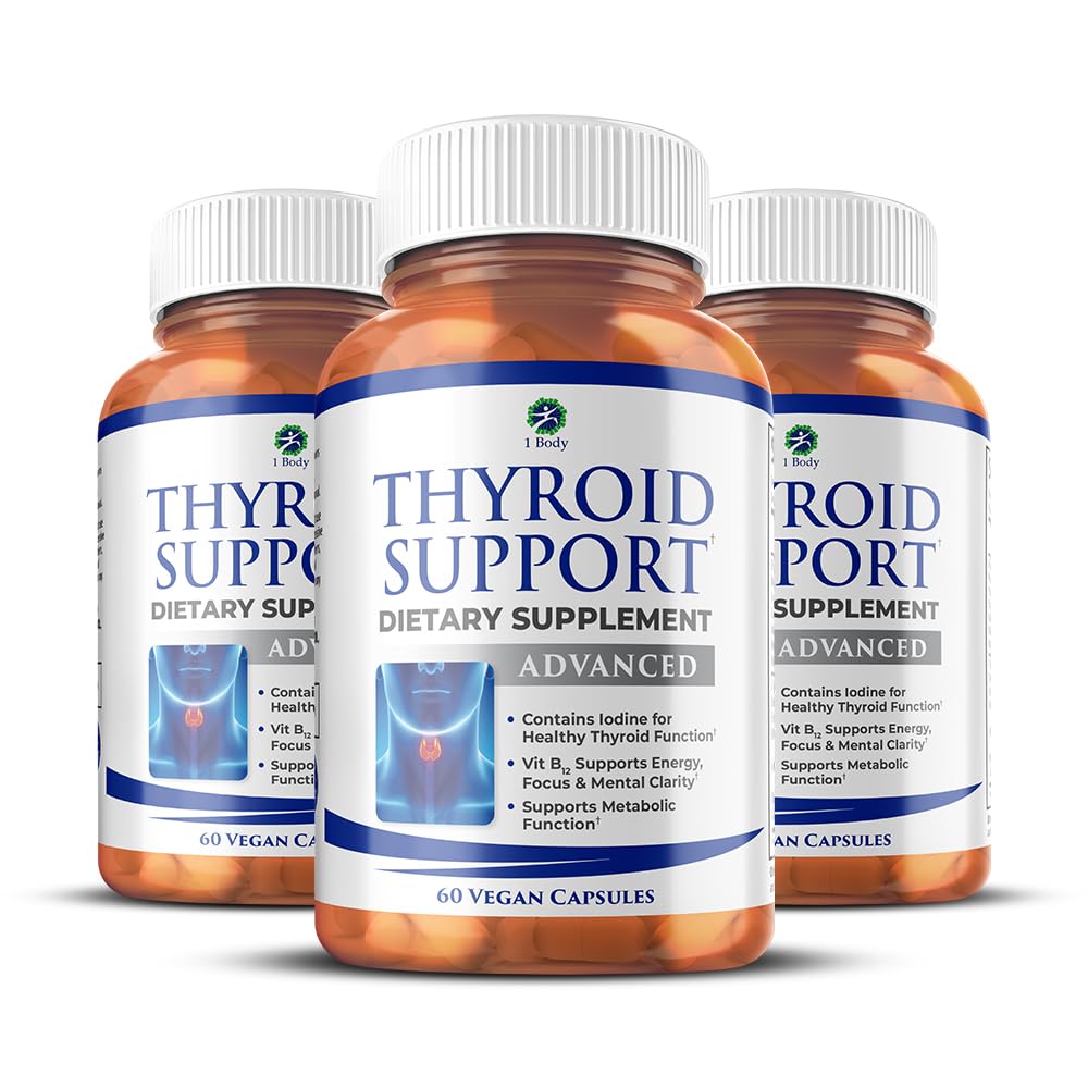 Thyroid Support Supplement for Women & Men, Minerals & Herbs