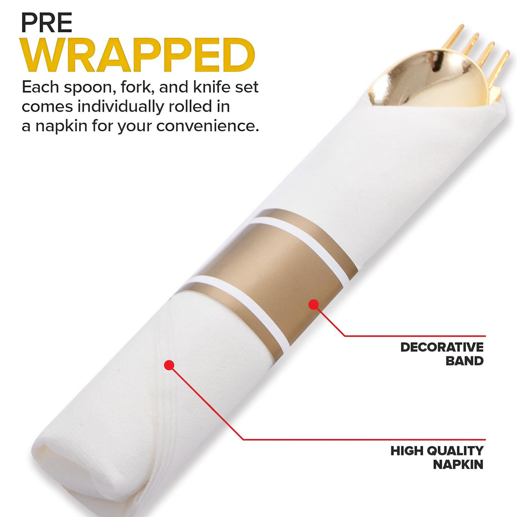 Disposable Cutlery Set with Napkins

