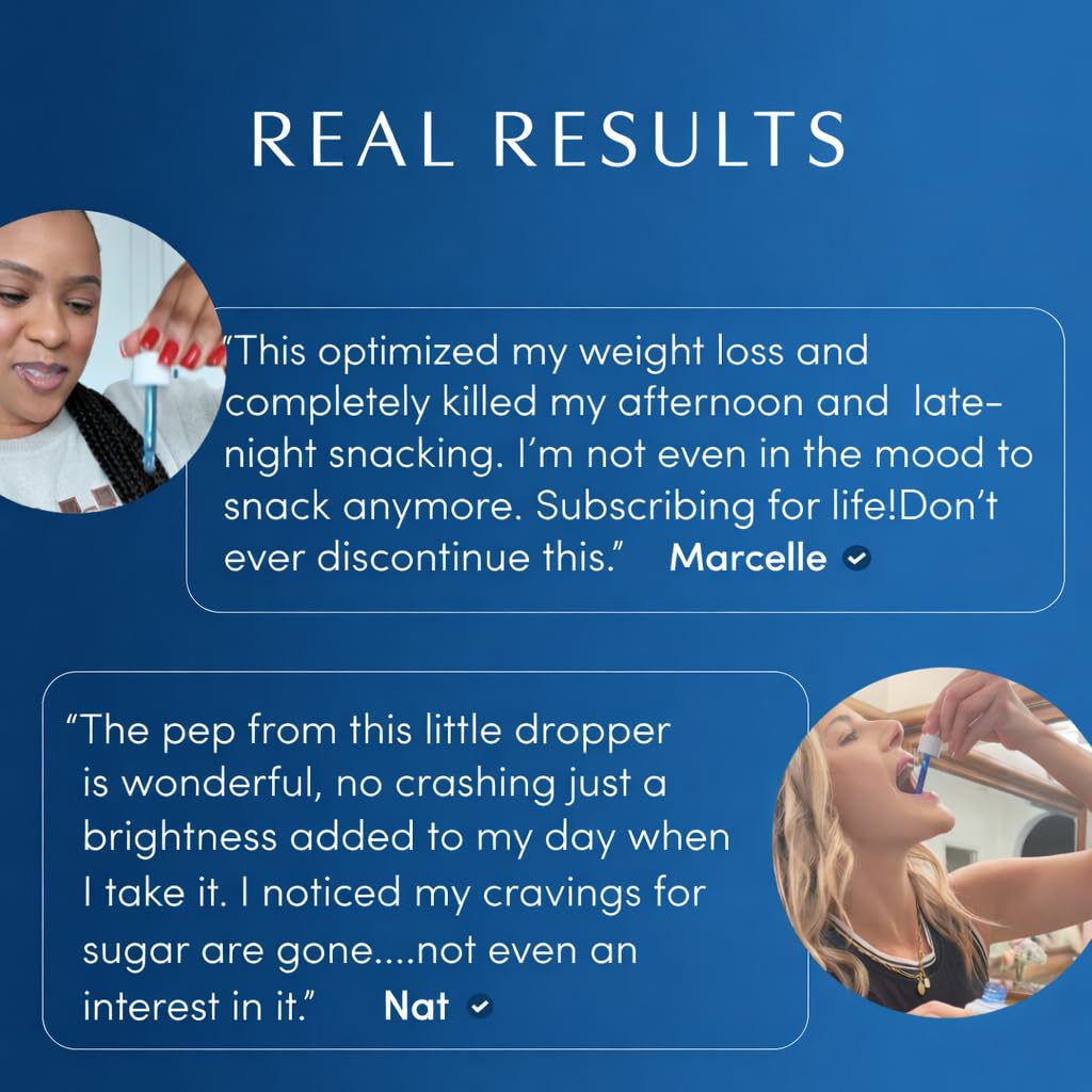 Blue Burn Herbal Drops for Metabolism & Weight Management

