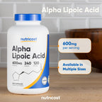 Nutricost Alpha Lipoic Acid 600mg Dietary Supplement

