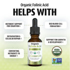 Folinic Acid Liquid Drops by Dr. Green Mom

