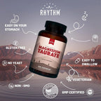 Magnesium Taurate Supplement for Heart & Nerve - Made in USA

