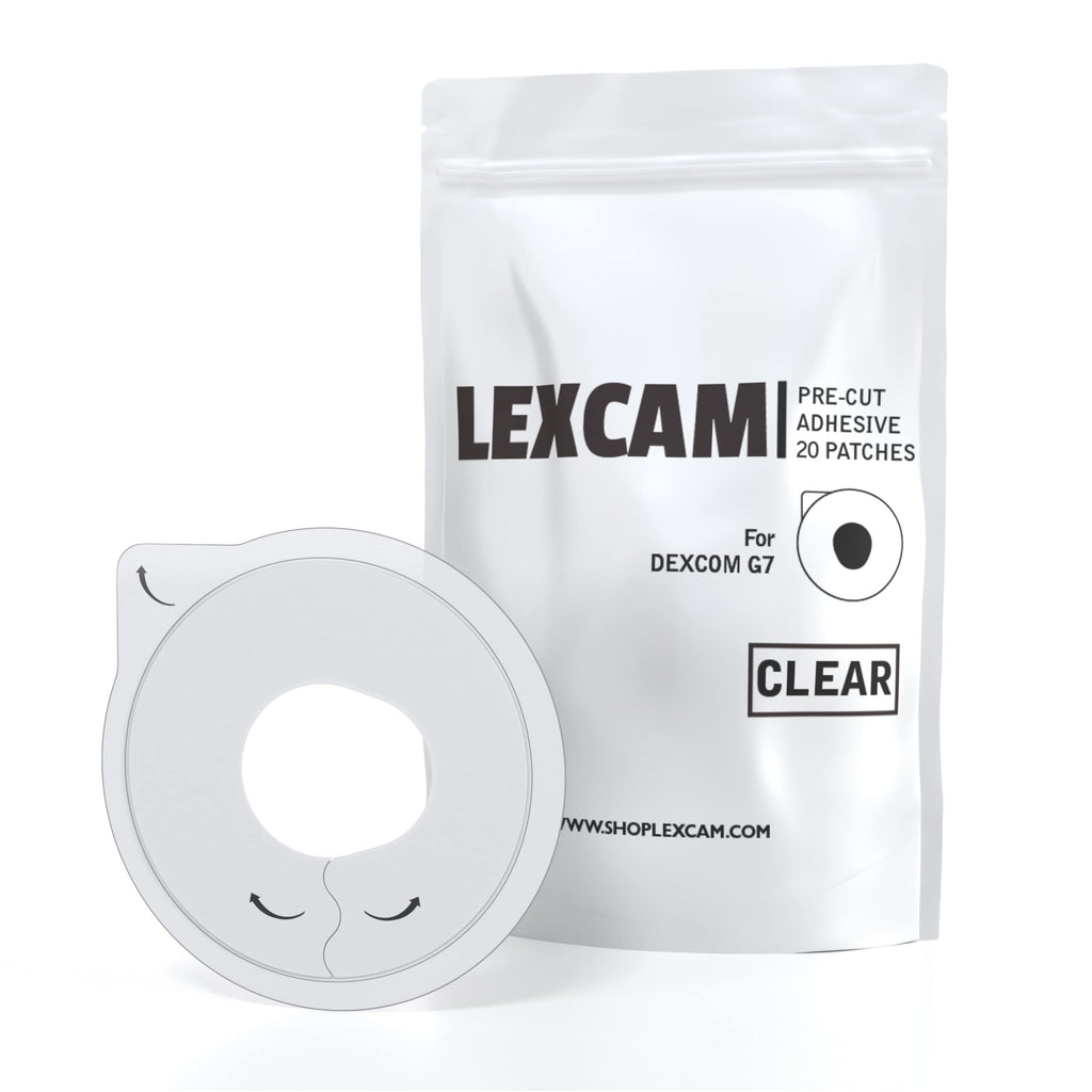 Lexcam CGM Adhesive Patches for Sensors | Waterproof

