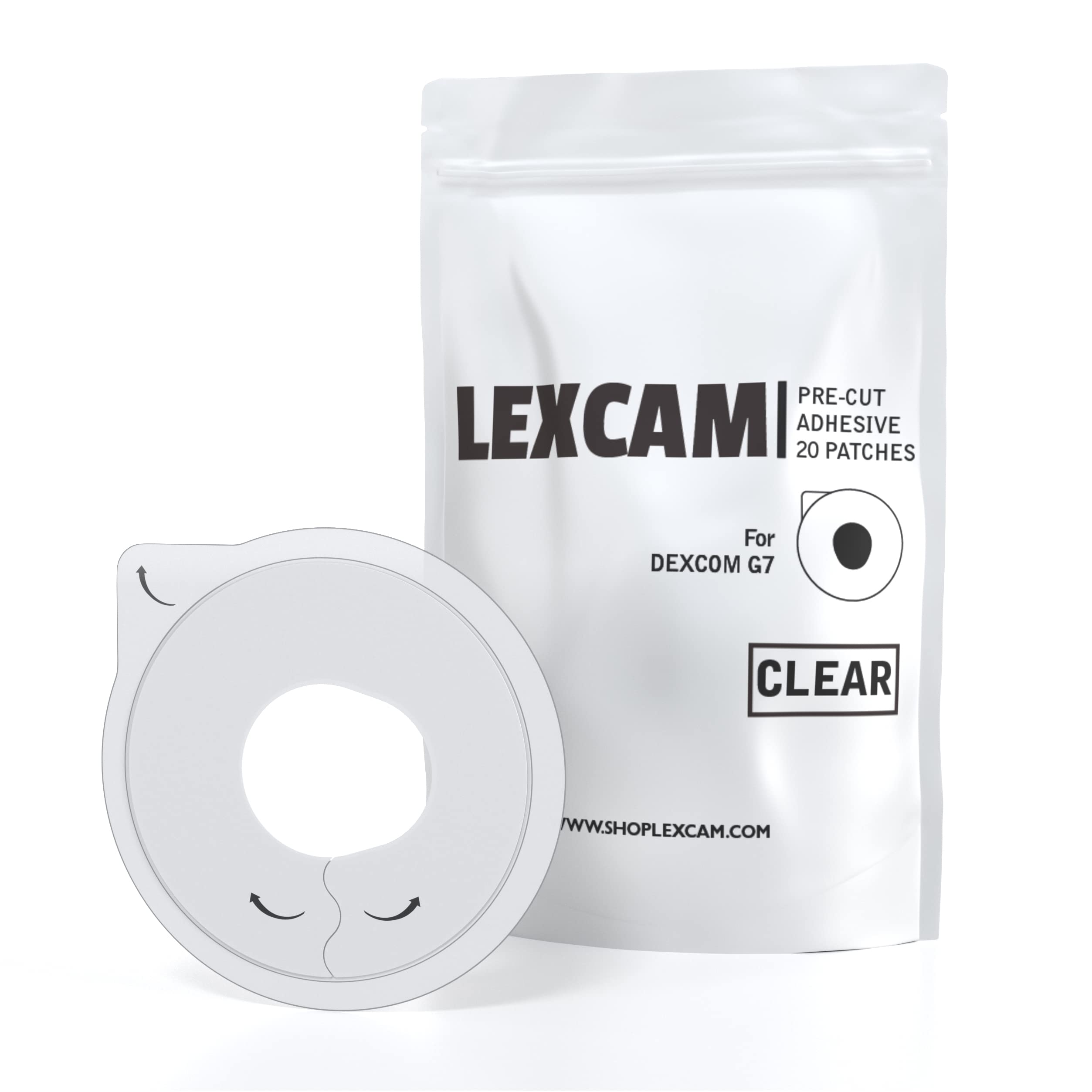 Lexcam CGM Adhesive Patches for Sensors | Waterproof

