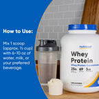 Nutricost Whey Protein Concentrate Powder | Undenatured


