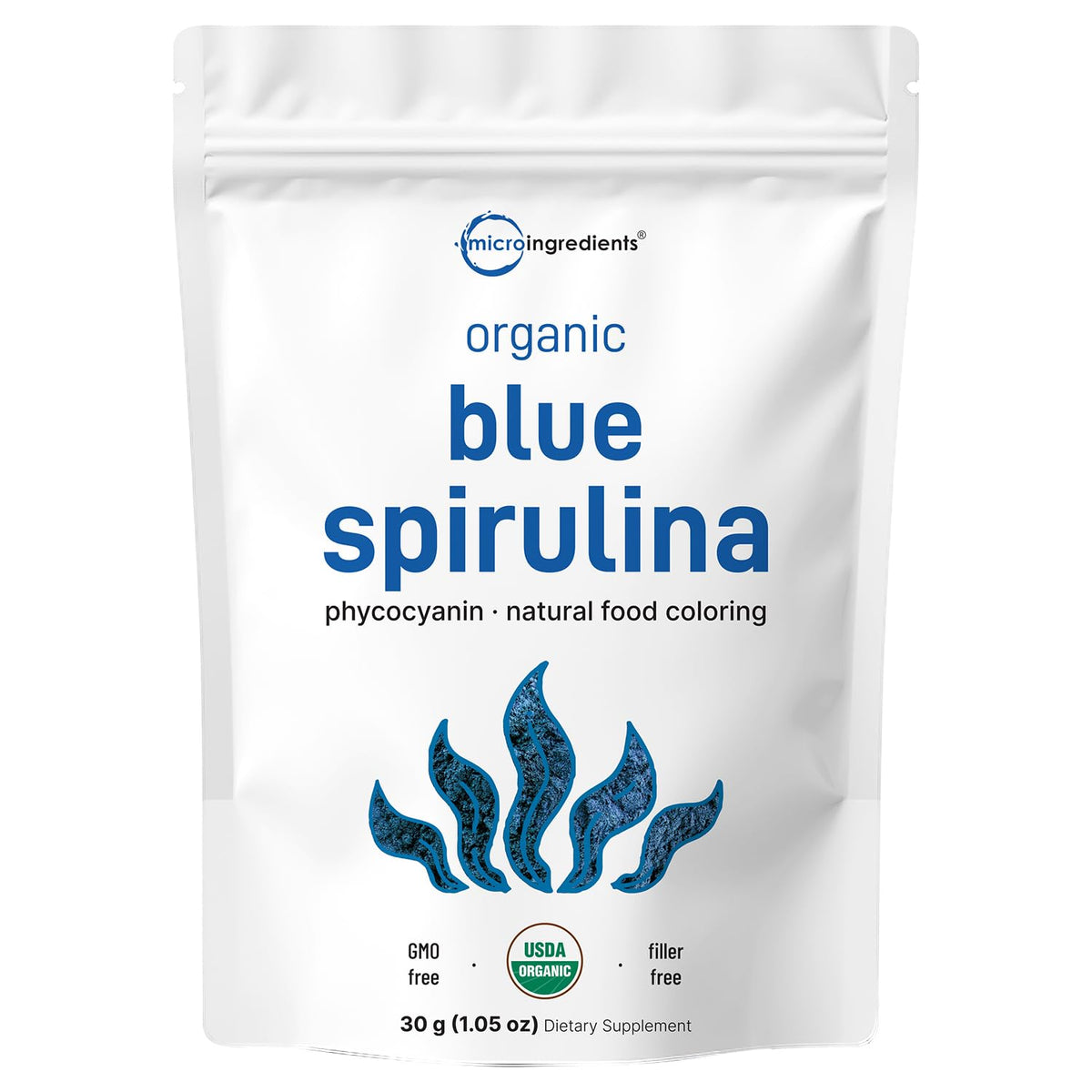 Micro Ingredients Organic Blue Spirulina Powder Phycocyanin Extract