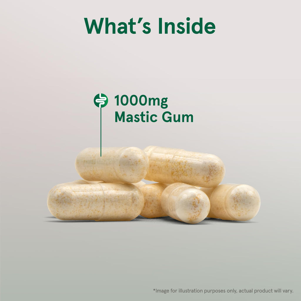 Jarrow Formulas Mastic Gum 1000 mg Veggie Capsules

