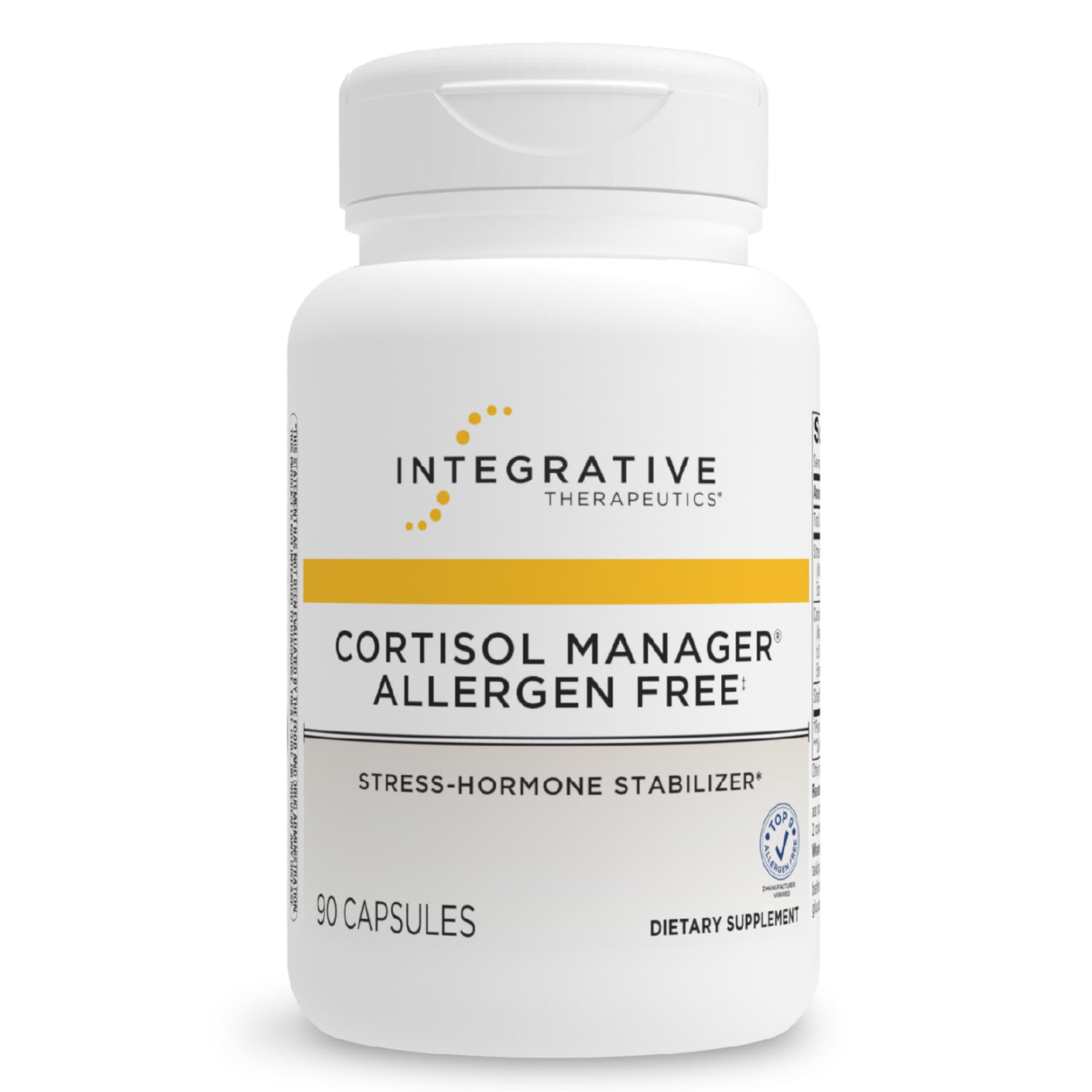 Integrative Therapeutics Cortisol Manager Allergen Free - Vegan Capsules