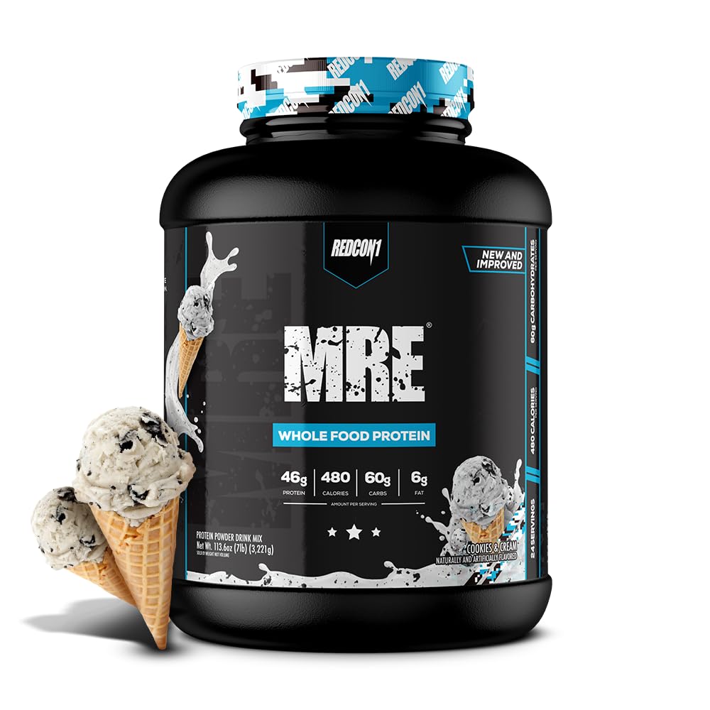 REDCON1 MRE Whole Food Protein Powder Meal Replacement