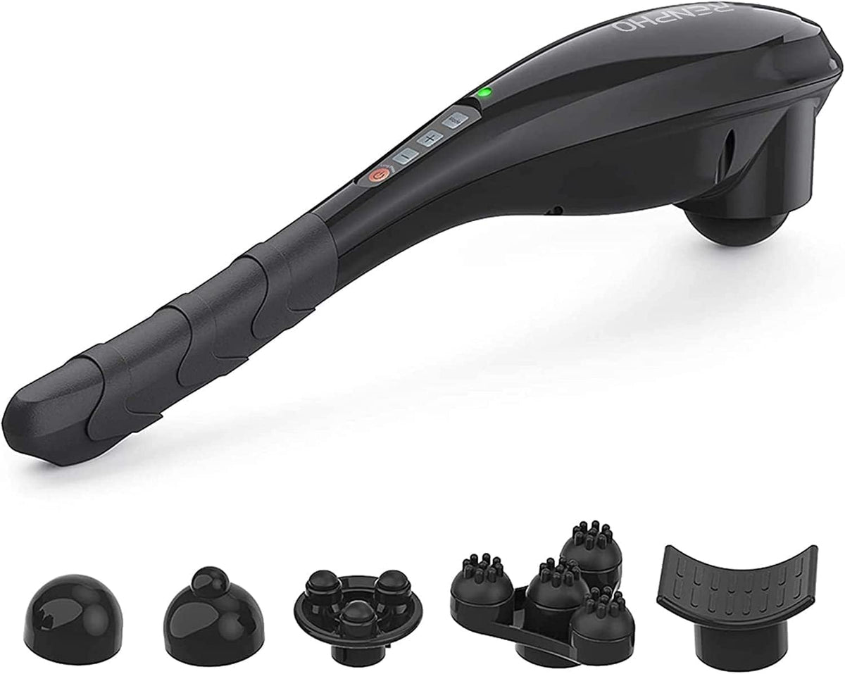 RENPHO Cordless Handheld Massager with 5 Speeds & Modes