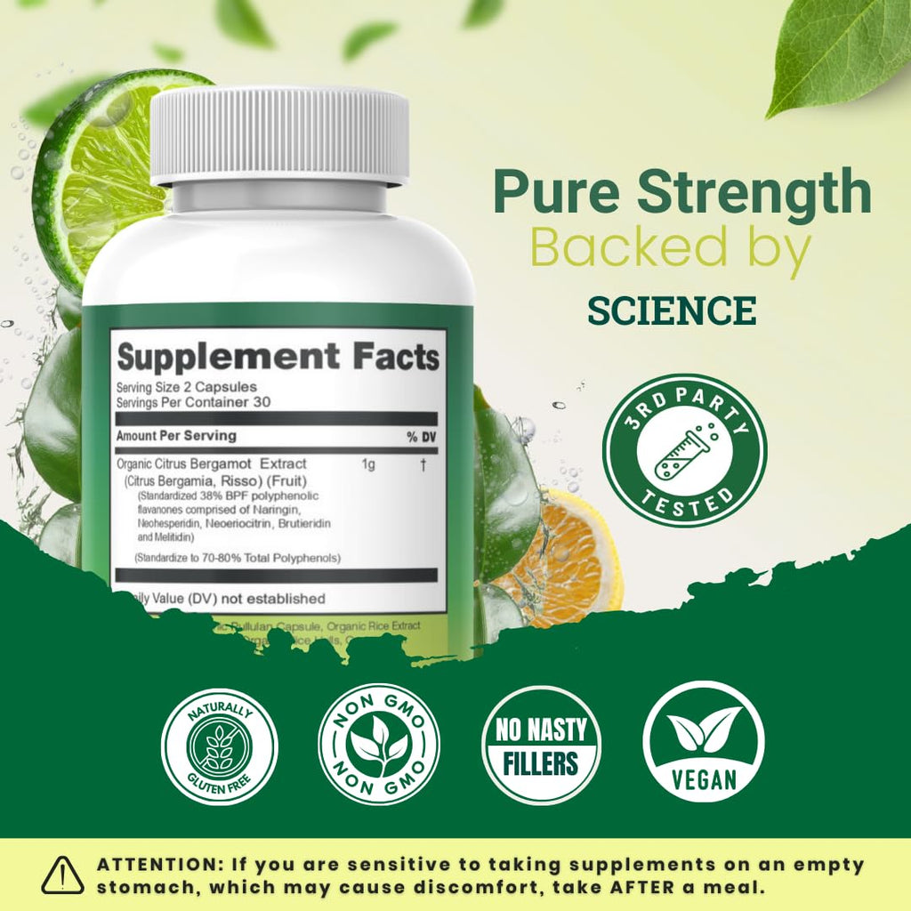 Natural Balance Citrus Bergamot Supplement 1000 mg

