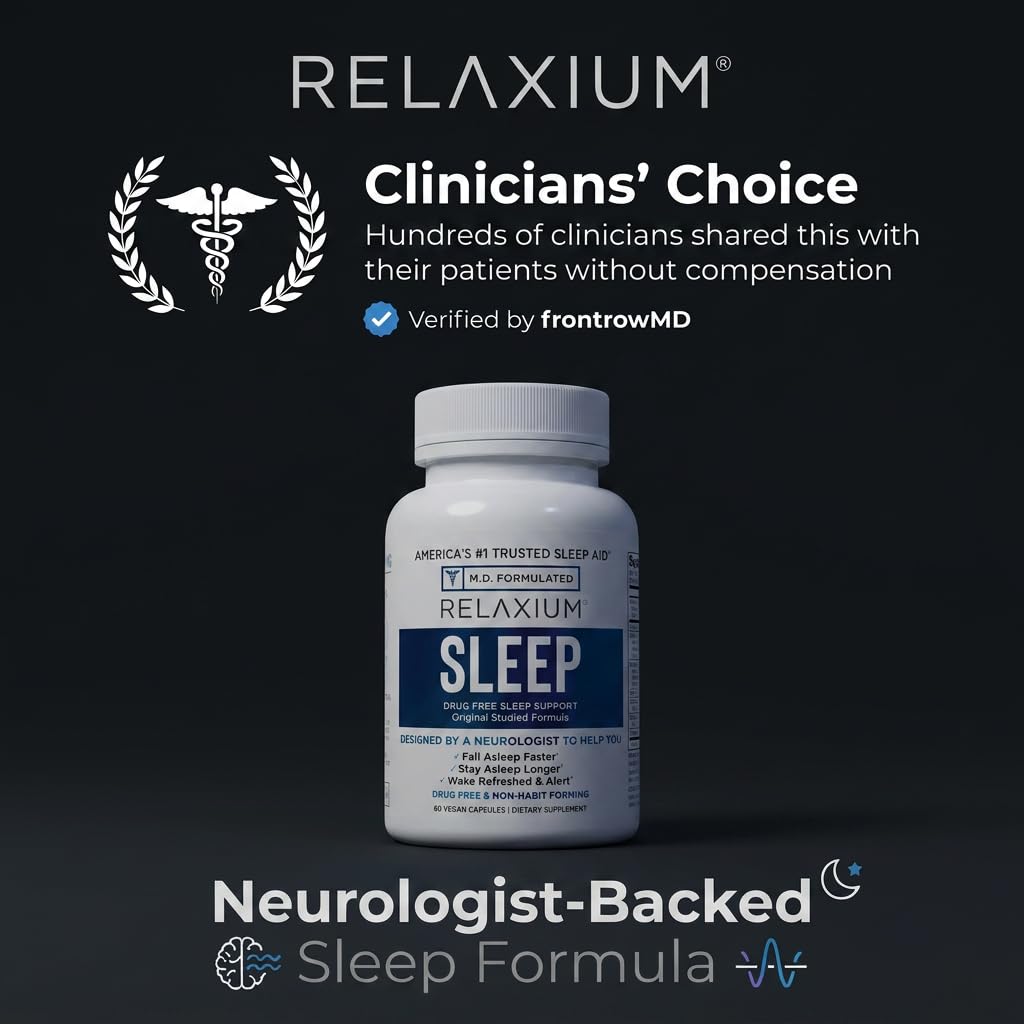 Relaxium Gentle Sleep Supplement for Restful Nights

