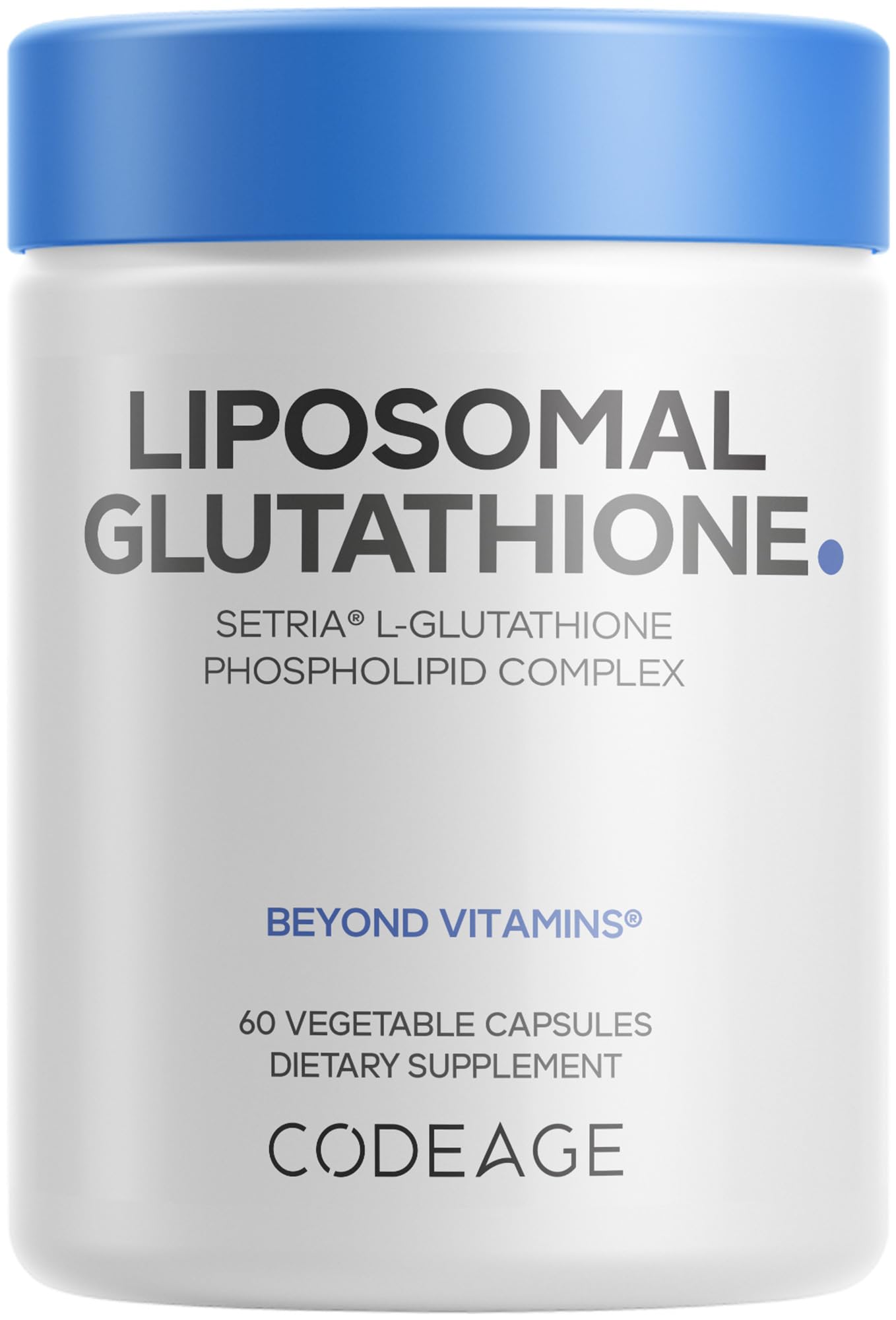 Codeage Liposomal Glutathione with Setria L-Glutathione

