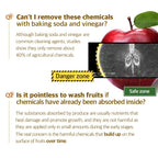Renovera Fruit & Vegetable Wash - Gentle Produce Cleaner

