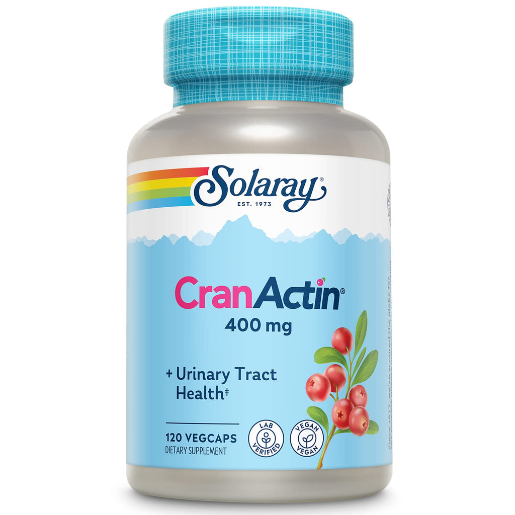 Solaray CranActin Cranberry Extract 400 mg – Urinary Health

