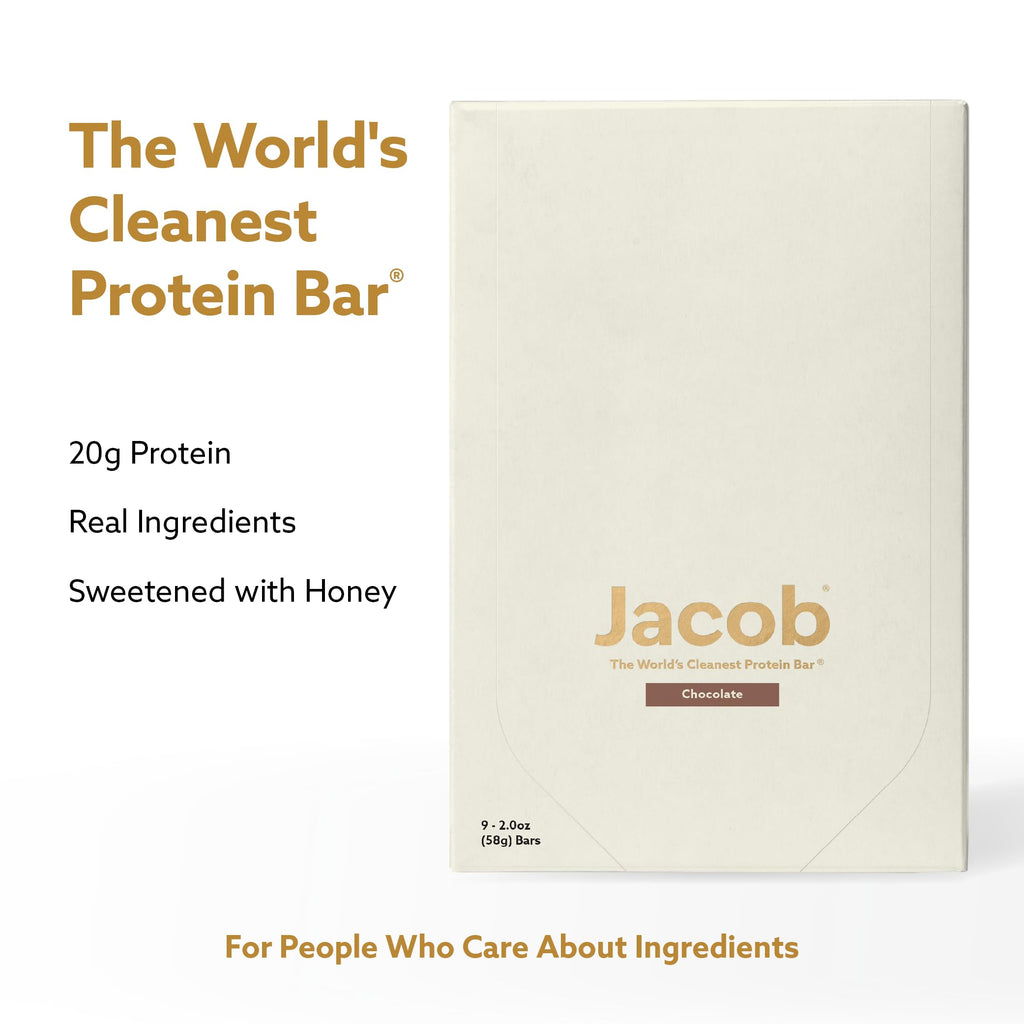 Protein Bars by Jacob Bar | Grass-Fed 20g Protein


