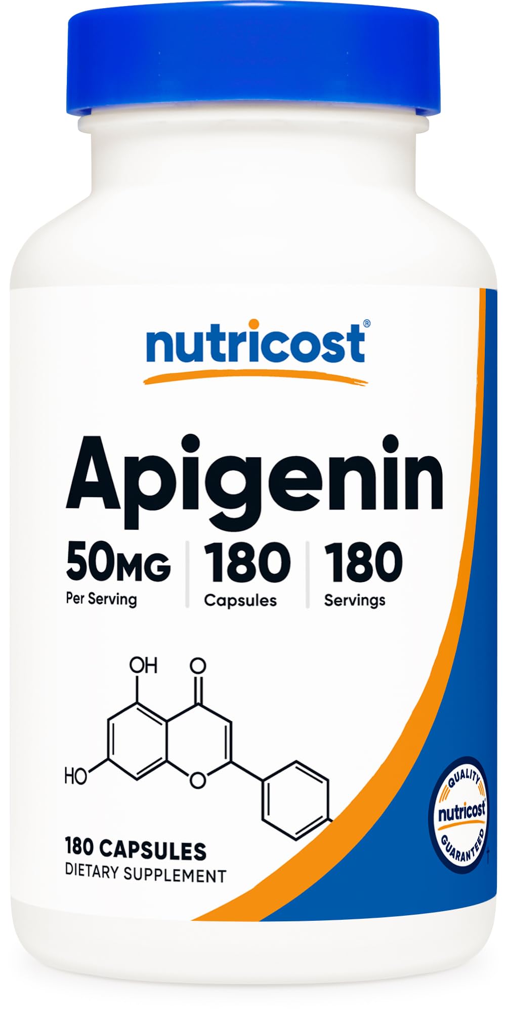 Nutricost Apigenin 50mg Supplement - Vegan and Gluten Free

