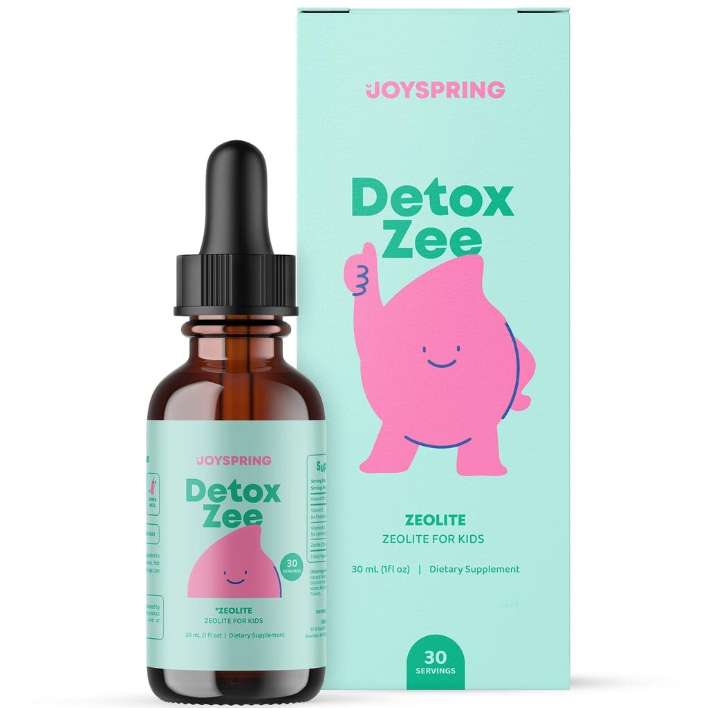 JoySpring DetoxZee Zeolite Drops for Kids - Berry Flavor

