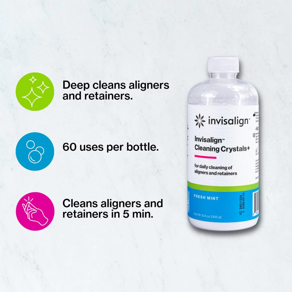 Invisalign Cleaning Crystals+ Aligner Cleaner

