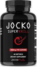 Jocko Fuel Antarctic Krill Oil Omega-3 1000mg Softgels

