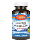 Carlson Maximum Omega 2000 Omega-3 Fish Oil Softgels

