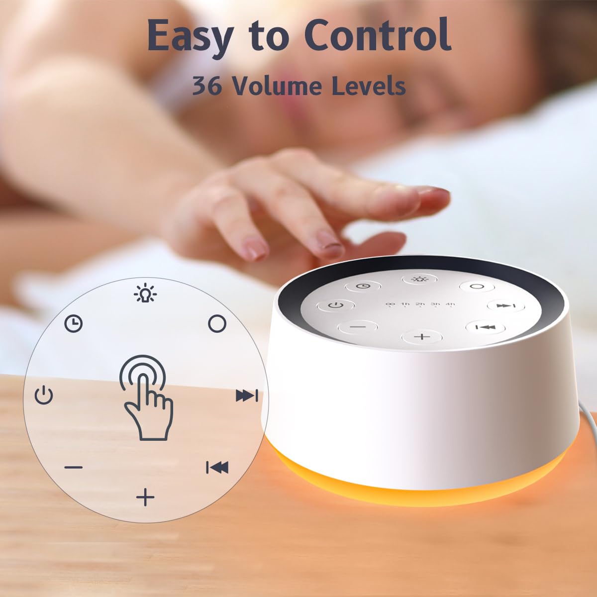 Noise Sound Machine - 30 Sounds, Memory, Timers

