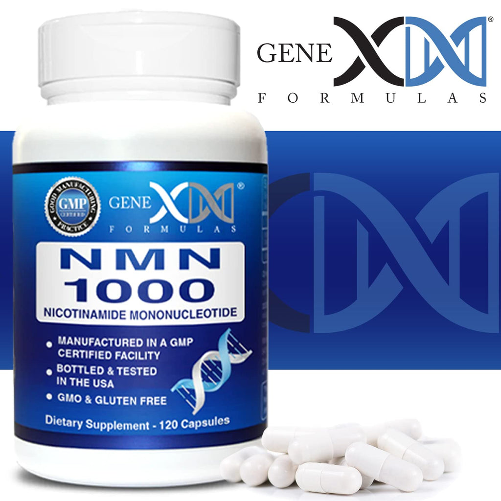 Genex NMN 1000mg Capsules for NAD+ Support

