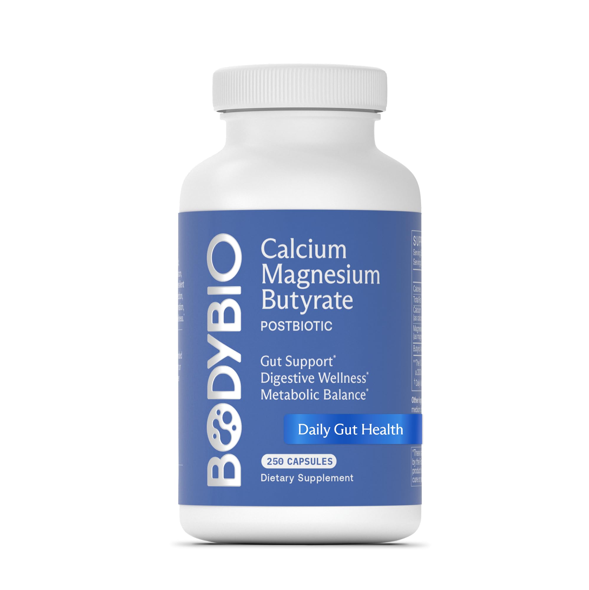 BodyBio Butyrate Postbiotic - Gut Health & Digestive Support