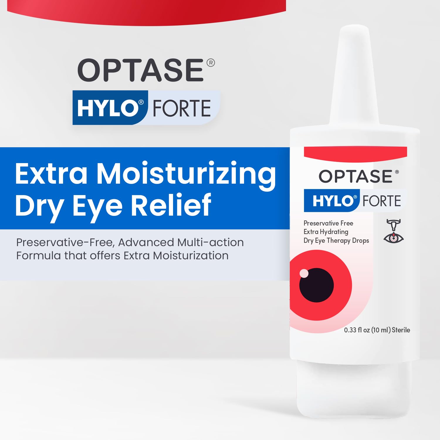 Optase HYLO Forte Preservative-Free Eye Solution for Contacts

