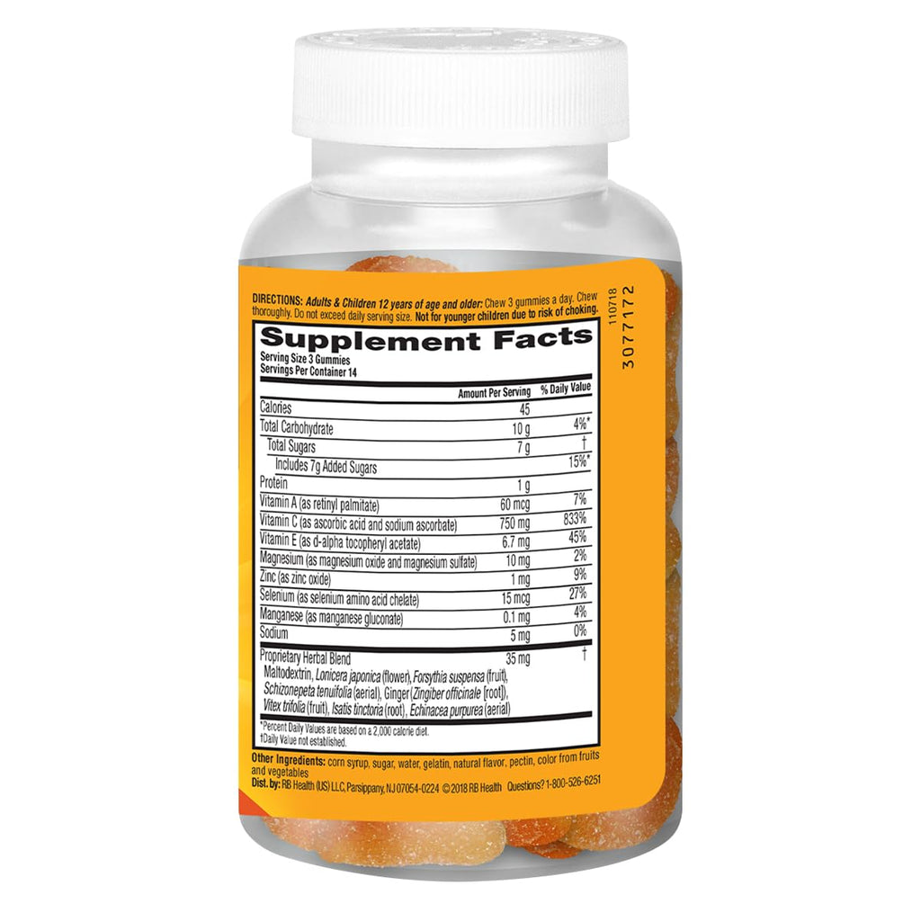 Airborne Vitamin C Gummies for Adults – Immune Support

