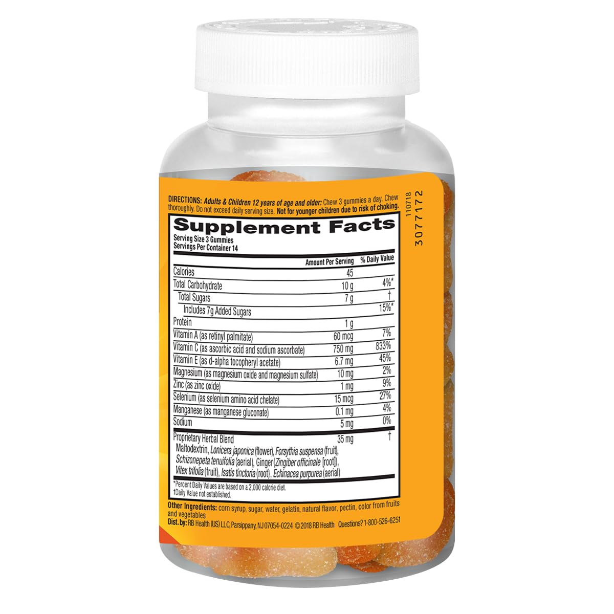 Airborne Vitamin C Gummies for Adults – Immune Support


