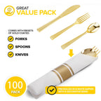 Disposable Cutlery Set with Napkins

