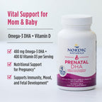 Nordic Naturals Prenatal DHA Omega-3 with Vitamin D3

