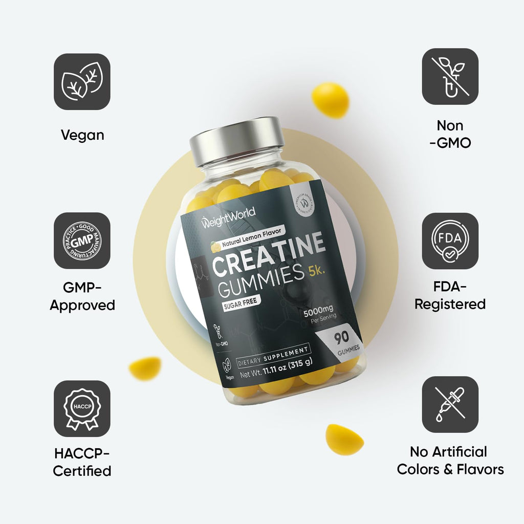 WeightWorld Creatine Monohydrate Supplement | Performance

