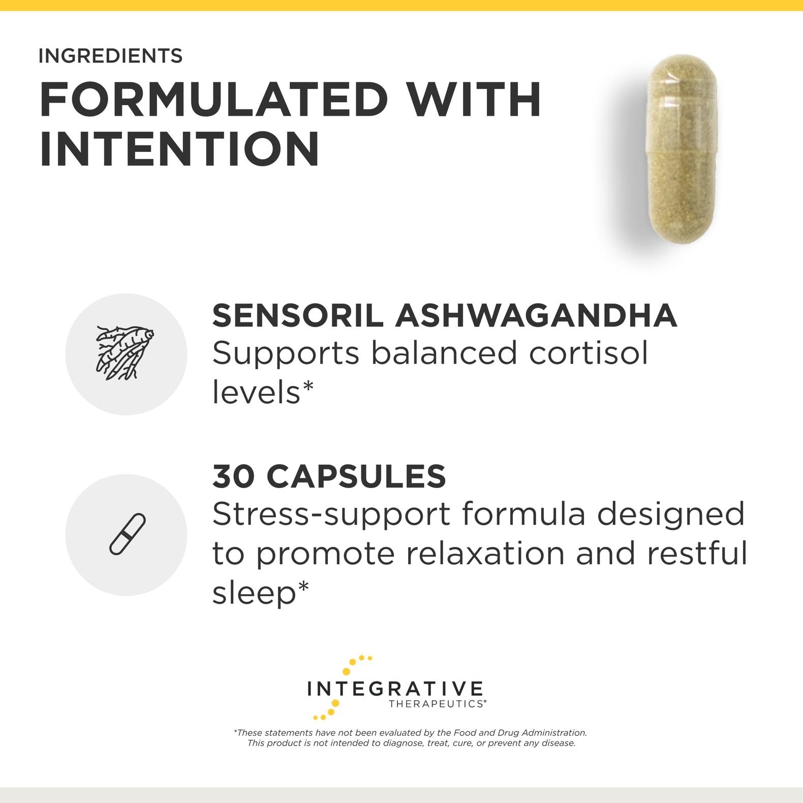 Integrative Therapeutics Cortisol Manager Allergen Free - Vegan

