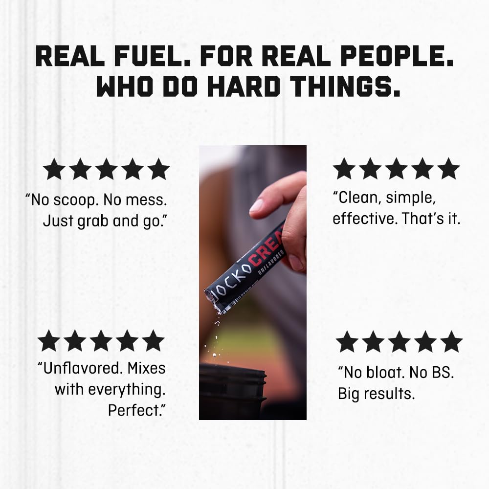 Jocko Fuel Creatine Monohydrate - Micronized Travel Size

