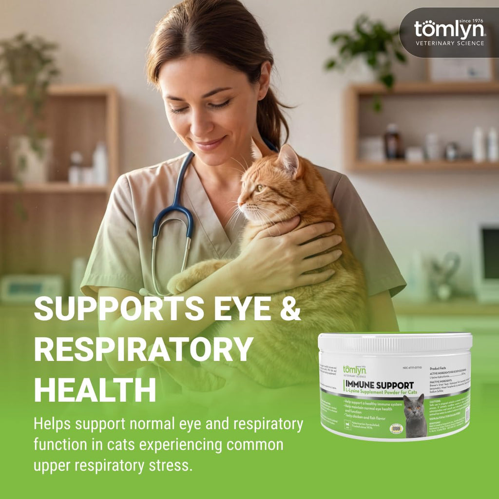 L-Lysine Powder for Cats by Tomlyn | Immune Support

