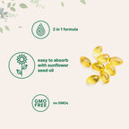Micro Ingredients Vitamin D3 + K2 MK-7 2-in-1 Complex


