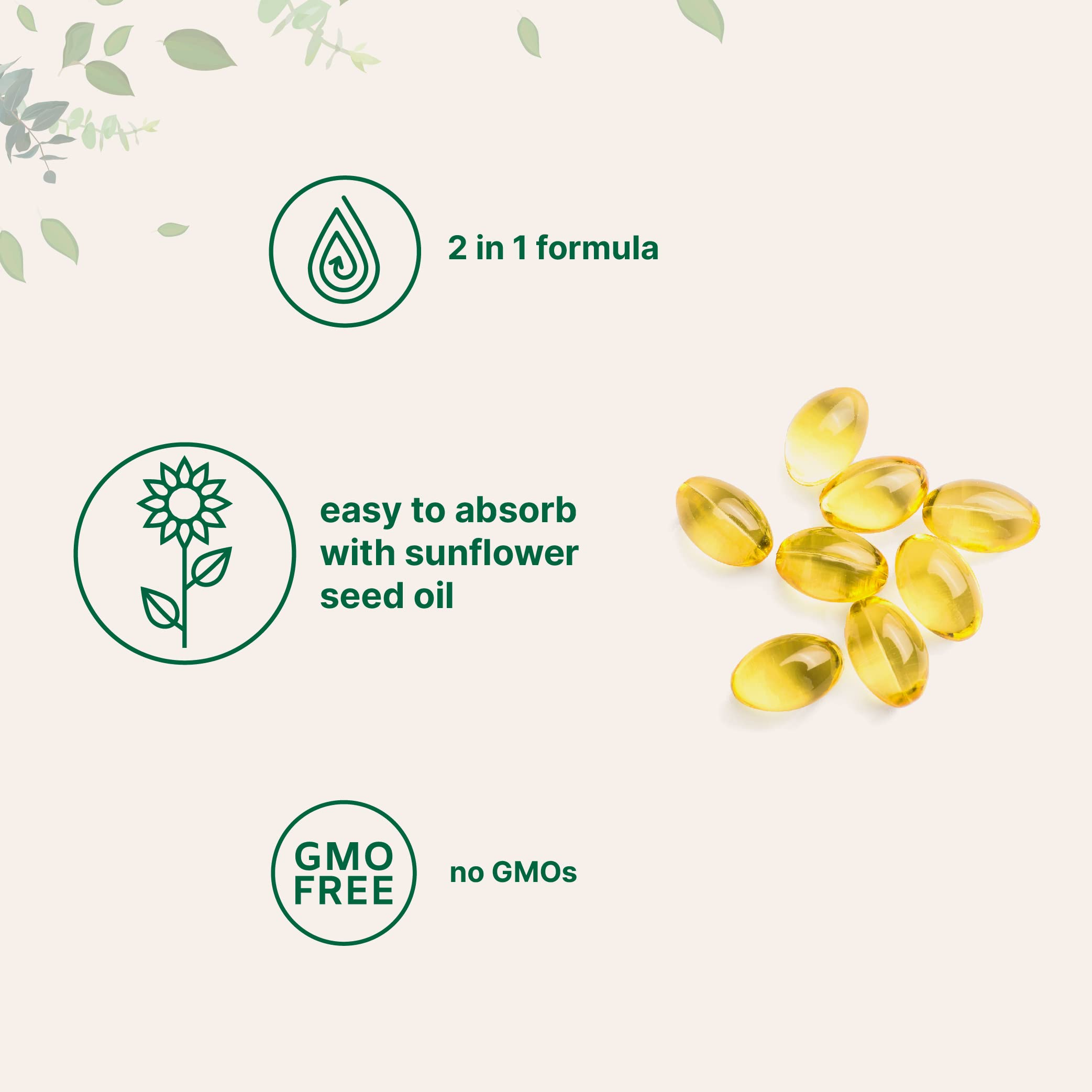 Micro Ingredients Vitamin D3 + K2 MK-7 2-in-1 Complex

