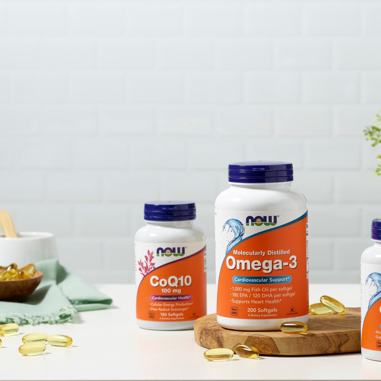 NOW Foods CoQ10 100 mg Supplement for Heart Health

