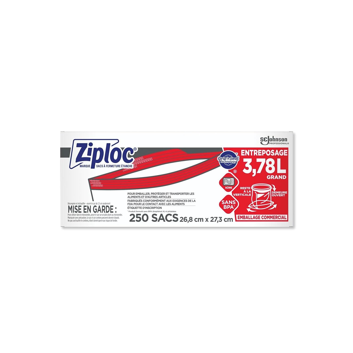Ziploc Storage Bags with Grip 'n Seal by SC Johnson


