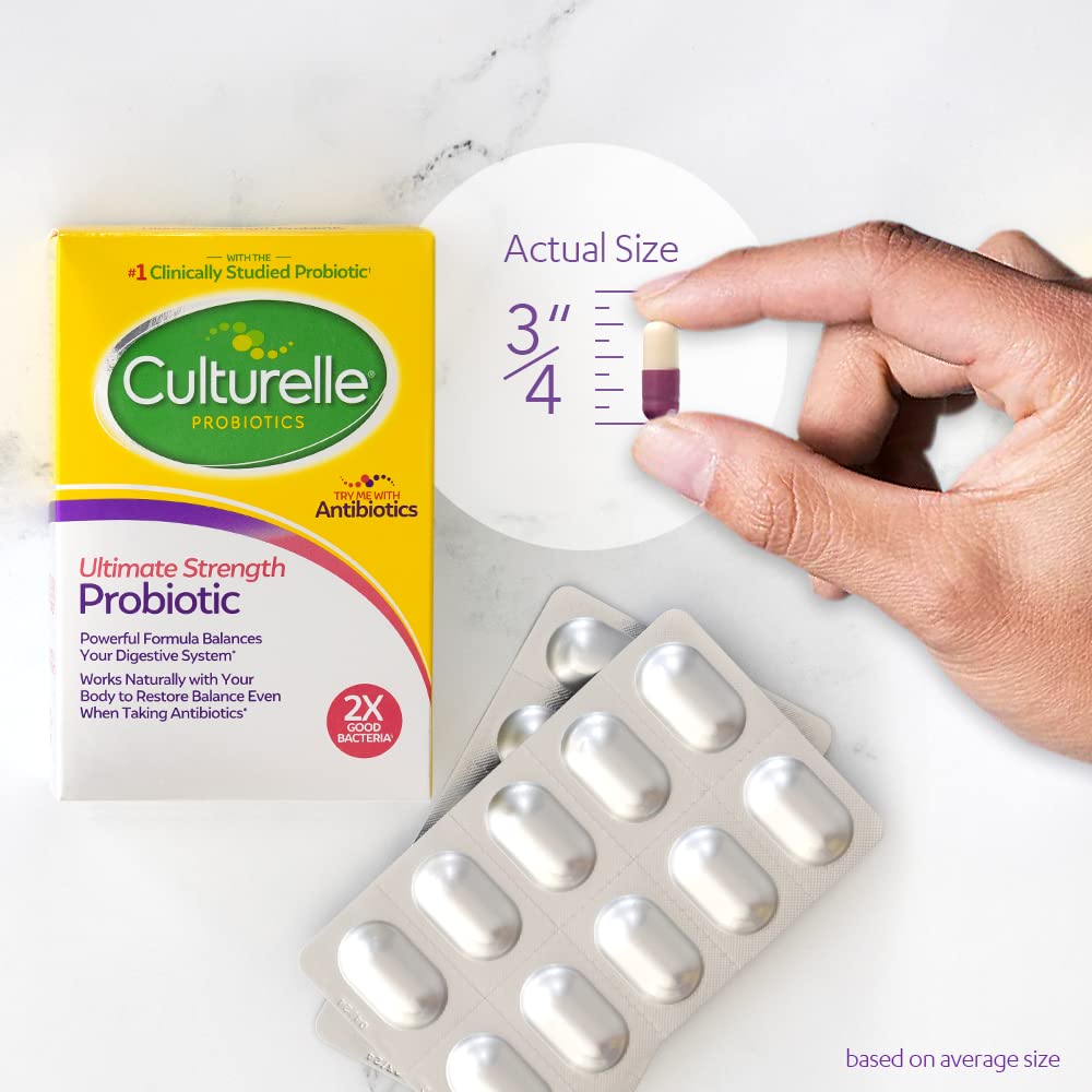 Culturelle Ultimate Strength Probiotic for Men and Women

