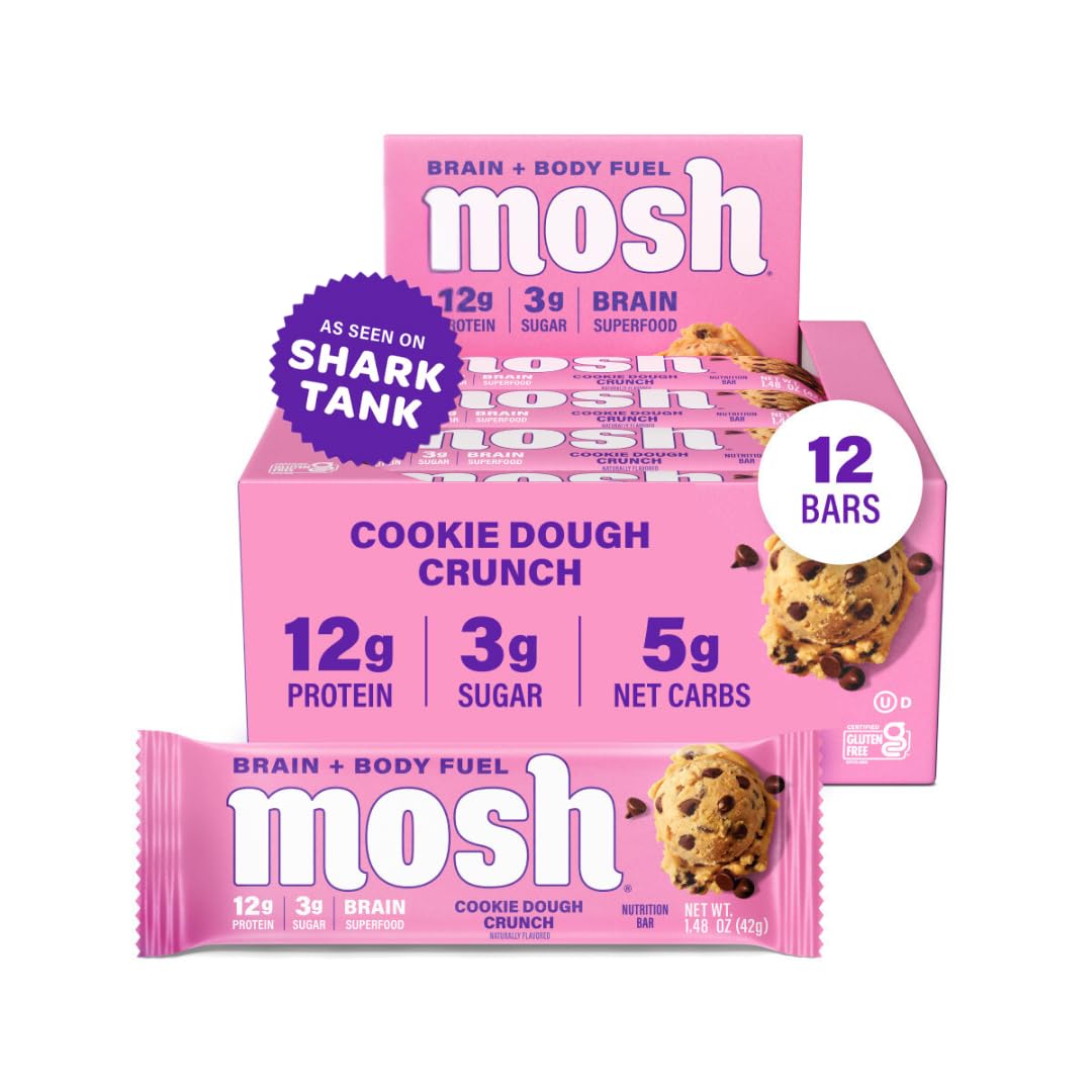 MOSH Keto Protein Bars for Brain Health