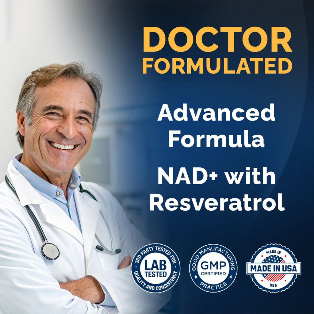 MOM NUTRIX Liposomal NAD Supplement with Resveratrol

