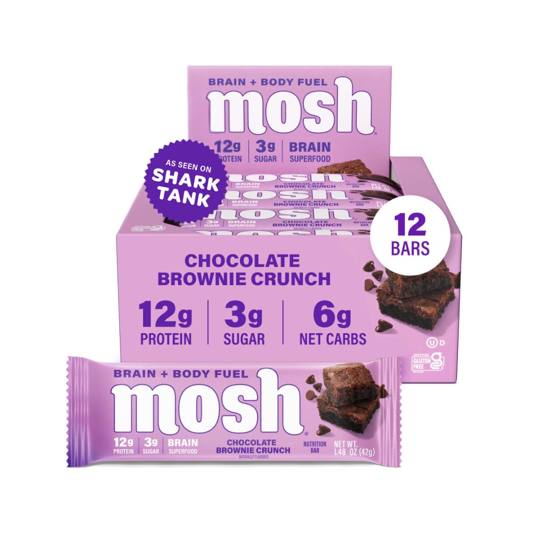 MOSH Keto Protein Bars for Brain Health