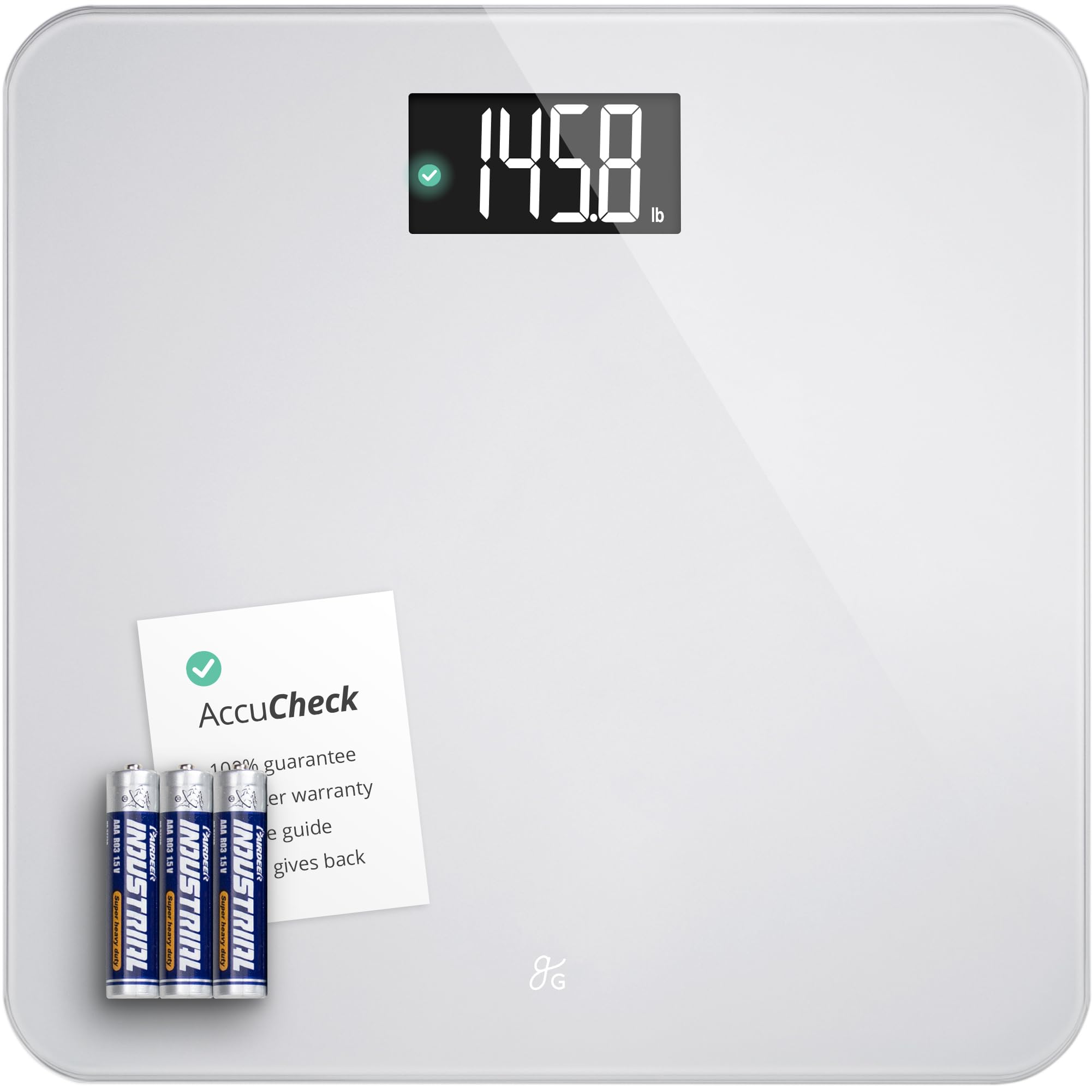 Greater Goods AccuCheck Digital Body Weight Scale

