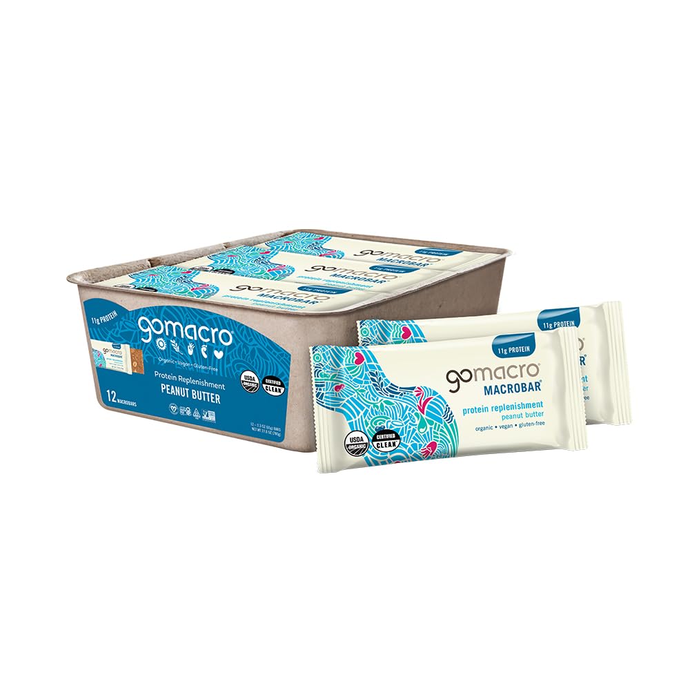 GoMacro MacroBar Vegan Protein Bars